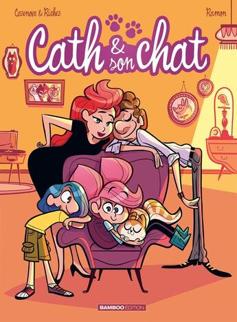 Couverture du livre « Cath et son chat Tome 6 » de Christophe Cazenove et Yrgane Ramon et Herve Richez aux éditions Bamboo