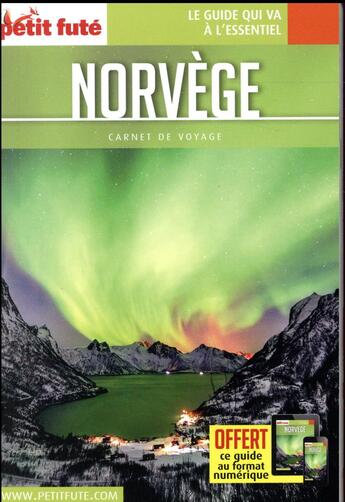 Couverture du livre « GUIDE PETIT FUTE ; CARNETS DE VOYAGE ; Norvège » de  aux éditions Le Petit Fute