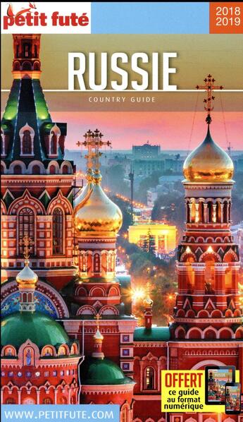 Couverture du livre « GUIDE PETIT FUTE ; COUNTRY GUIDE ; Russie (édition 2018) » de  aux éditions Le Petit Fute