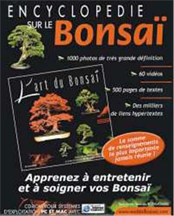 Couverture du livre « Art du bonsai - encyclopedie » de  aux éditions Dg-exodif