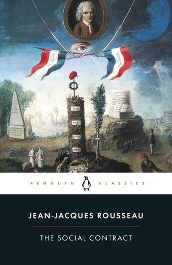 Couverture du livre « The social contract » de Rousseau aux éditions Adult Pbs