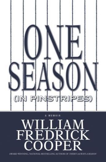 Couverture du livre « One Season (in Pinstripes) » de Cooper William Fredrick aux éditions Strebor Books