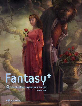 Couverture du livre « Fantasy + IV ; world's most imaginative artworks v4iv » de Vincent Zhao aux éditions Cypi Press