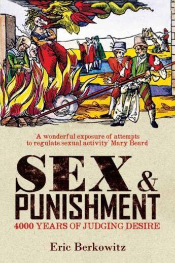 Couverture du livre « Sex and Punishment » de Berkowitz Eric aux éditions Saqi Books Digital