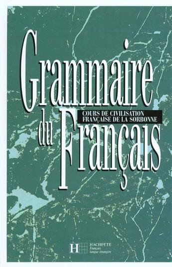 Couverture du livre « Grammaire Du Francais » de Delatour et Jennepin aux éditions Hachette Education