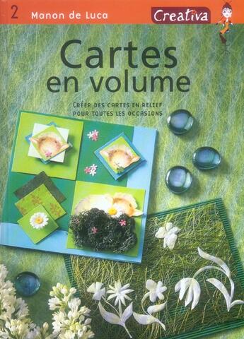 Couverture du livre « Cartes en volume » de  aux éditions Mango