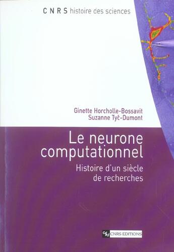 Couverture du livre « Neurone computationnel » de  aux éditions Cnrs