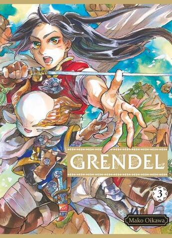 Couverture du livre « Grendel Tome 3 » de Mako Oikawa aux éditions Komikku
