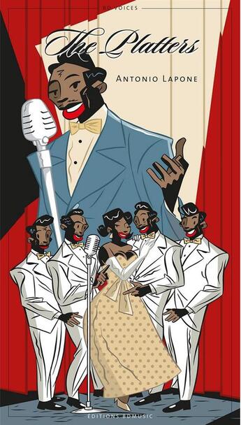 Couverture du livre « The Platters » de Antonio Lapone aux éditions Bd Music