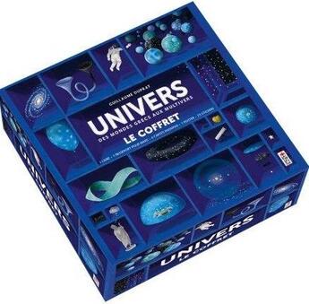 Couverture du livre « Univers ; des mondes grecs aux multivers ; le coffret » de Guillaume Duprat aux éditions Saltimbanque