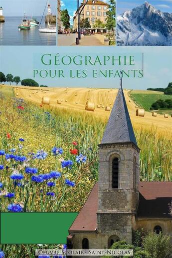Couverture du livre « Géographie pour les enfants » de Dominique Carcassonne aux éditions Contretemps