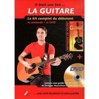 Couverture du livre « Kit guitare debutant avec dvd » de  aux éditions Hit Diffusion