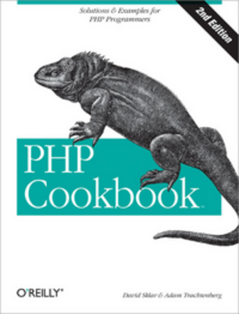 Couverture du livre « PHP Cookbook » de David Sklar aux éditions O'reilly Media