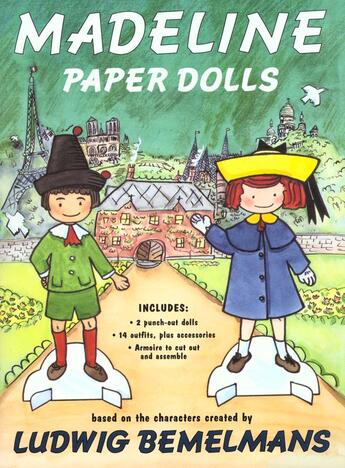 Couverture du livre « MADELINE PAPER DOLLS » de Ludwig Bemelmans aux éditions Random House Us