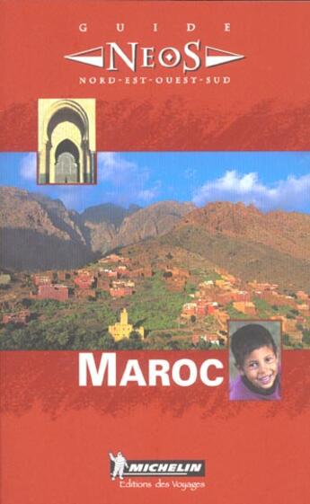 Couverture du livre « Maroc » de Collectif Michelin aux éditions Michelin