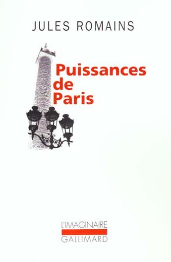 Couverture du livre « Puissances de Paris » de Jules Romains aux éditions Gallimard