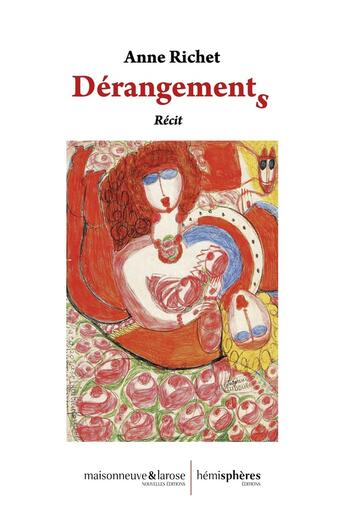 Couverture du livre « Dérangements » de Anne Richet aux éditions Hemispheres