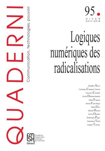 Couverture du livre « QUADERNI » de Giry Julien aux éditions Maison Des Sciences De L'homme