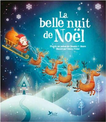 Couverture du livre « La belle nuit de Noël » de  aux éditions Elcy Jeunesse