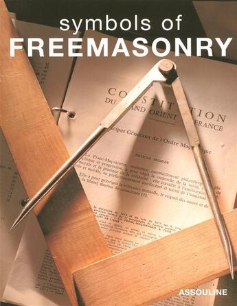 Couverture du livre « Symbols of freemasonry » de Beresniak Daniel aux éditions Assouline