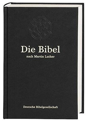 Couverture du livre « Bible allemande v. luther » de Societe Biblique All aux éditions Bibli'o