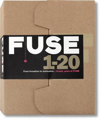 Couverture du livre « Fuse t.1 à 20 ; from invention to antimatter : twenty years of Fuse ; coffret » de Neville Brody et Jon Wozencroft aux éditions Taschen