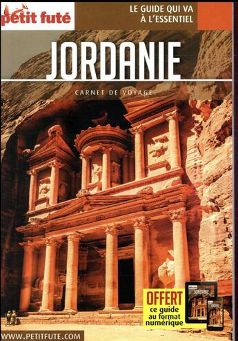 Couverture du livre « GUIDE PETIT FUTE ; CARNETS DE VOYAGE ; Jordanie (édition 2018) » de  aux éditions Le Petit Fute