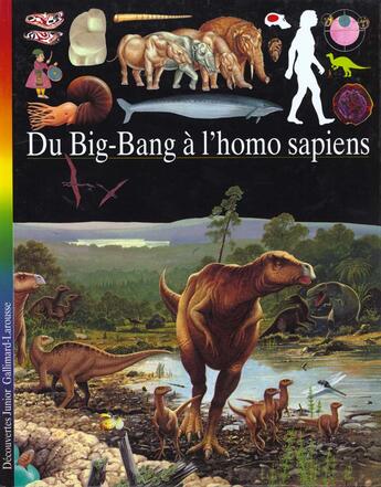 Couverture du livre « Du big-bang a l'homo sapiens » de  aux éditions Gallimard-jeunesse