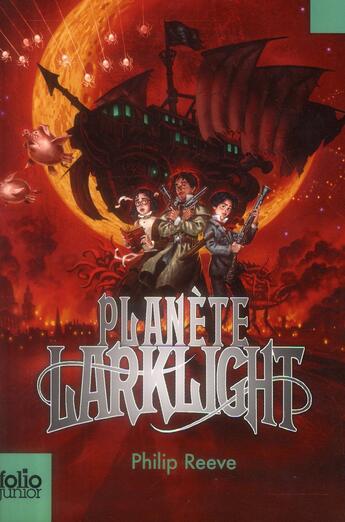 Couverture du livre « Planète larklight » de Philip Reeve aux éditions Gallimard-jeunesse