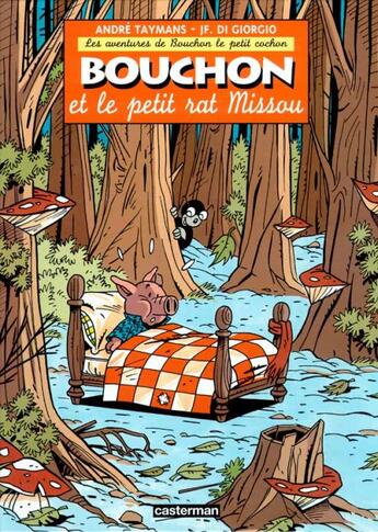 Couverture du livre « Bouchon et le petit rat missou » de Taymans aux éditions Casterman