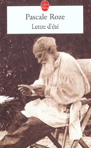 Couverture du livre « Lettre d'ete » de Roze-P aux éditions Le Livre De Poche