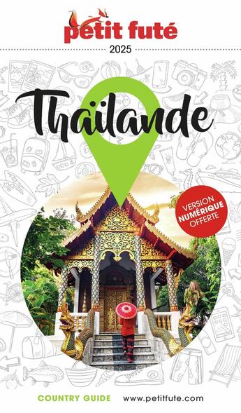 Couverture du livre « Country guide : Thaïlande (édition 2025) » de Collectif Petit Fute aux éditions Le Petit Fute