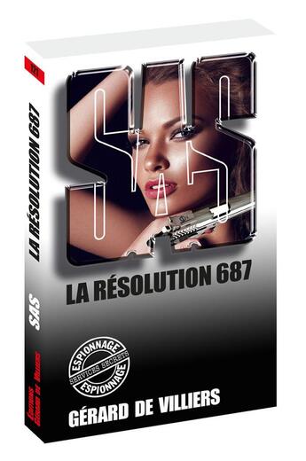 Couverture du livre « SAS Tome 121 : la résolution 687 » de Gerard De Villiers aux éditions Gerard De Villiers