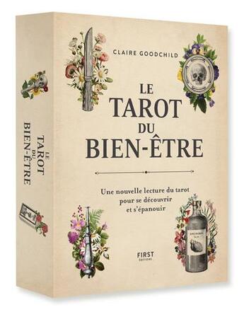 Couverture du livre « Le tarot du bien-être » de Claire Goodchild aux éditions First