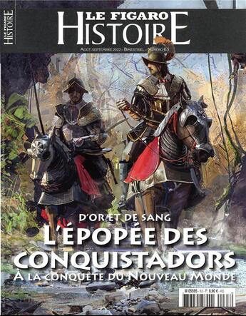 Couverture du livre « L'épopée des conquistadors » de Le Figaro aux éditions Societe Du Figaro