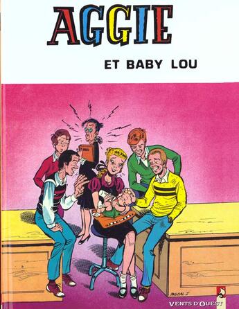 Couverture du livre « Aggie t.10 ; Aggie et baby-lou » de J Pascal aux éditions Vents D'ouest