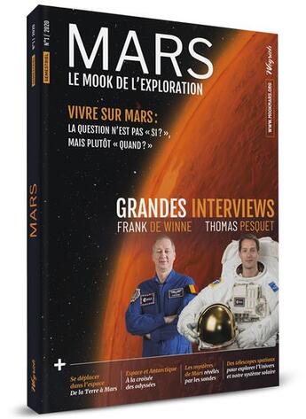 Couverture du livre « Vivre sur Mars » de Thomas Pesquet et Frank De Winne aux éditions Weyrich