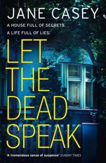 Couverture du livre « LET THE DEAD SPEAK » de Jane Casey aux éditions Harper Collins Uk