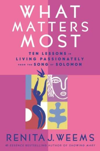 Couverture du livre « What Matters Most » de Weems Renita J aux éditions Grand Central Publishing