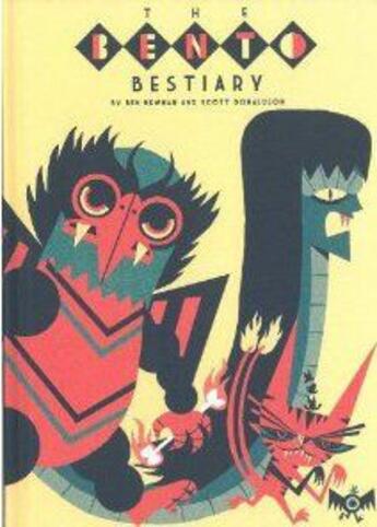 Couverture du livre « The bento bestiary » de Ben Newman aux éditions Nobrow