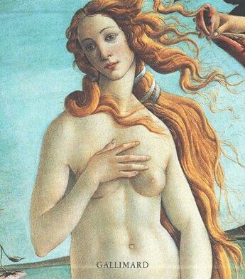 Couverture du livre « Botticelli ; les allégories mythologiques » de Acidini Luchinat C. aux éditions Gallimard