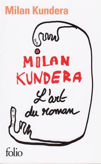 Couverture du livre « L'art du roman » de Milan Kundera aux éditions Folio