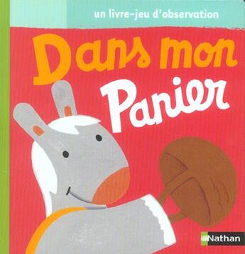 Couverture du livre « Dans Mon Panier » de Vincent Bourgeau aux éditions Nathan