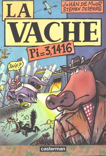 Couverture du livre « Vache (la) » de Moor (De)/Desberg Jo aux éditions Casterman