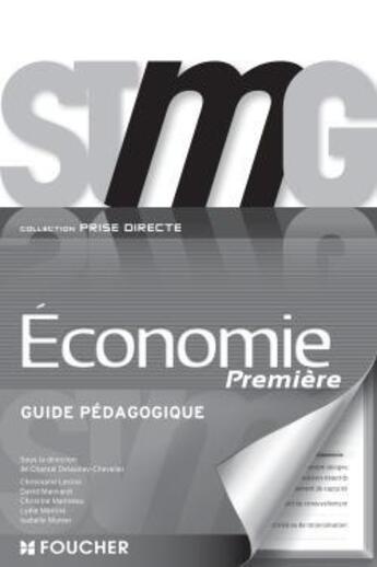 Couverture du livre « Prise directe economie 1re bac stmg g.p » de Mancardi-D-R aux éditions Foucher