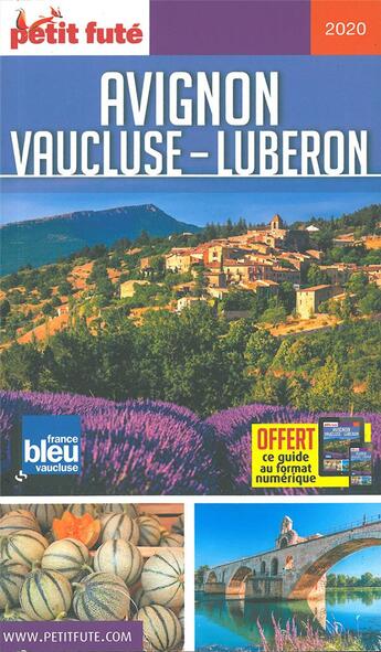 Couverture du livre « Avignon, Vaucluse (édition 2020) » de  aux éditions Le Petit Fute