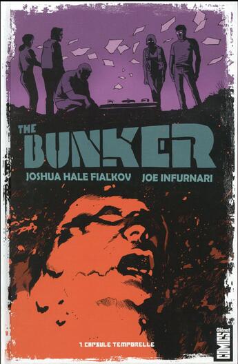 Couverture du livre « The bunker Tome 1 ; capsule temporelle » de Joshua Hale Fialkov et Joe Infurnari aux éditions Glenat Comics