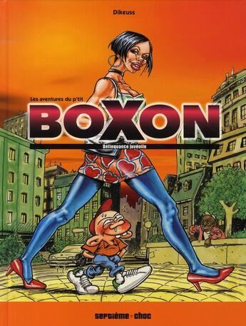 Couverture du livre « Boxon » de Dikeuss aux éditions Glenat