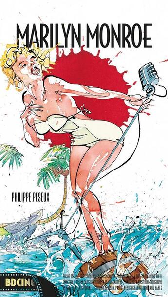 Couverture du livre « Marilyn Monroe » de Philippe Peseux aux éditions Bd Music