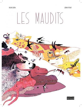 Couverture du livre « Les maudits » de Jerome Peyrat et Helene Gloria aux éditions A2mimo